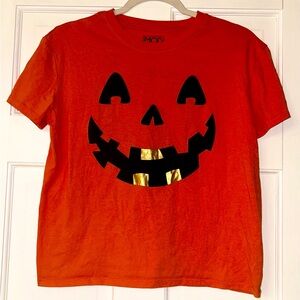 Modern Lux Pumpkin Halloween Tee Women’s